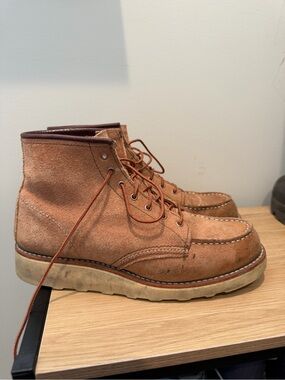 CLASSIC MOC® Red Wing Women's Short Boot in Dusty Rose Abilene Leather